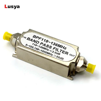 

SMA Bandpass Filter BPF For Aeronautical Band 118-136MHz 118-136MHz 118-138MHz For Aeronautical Band A6-012