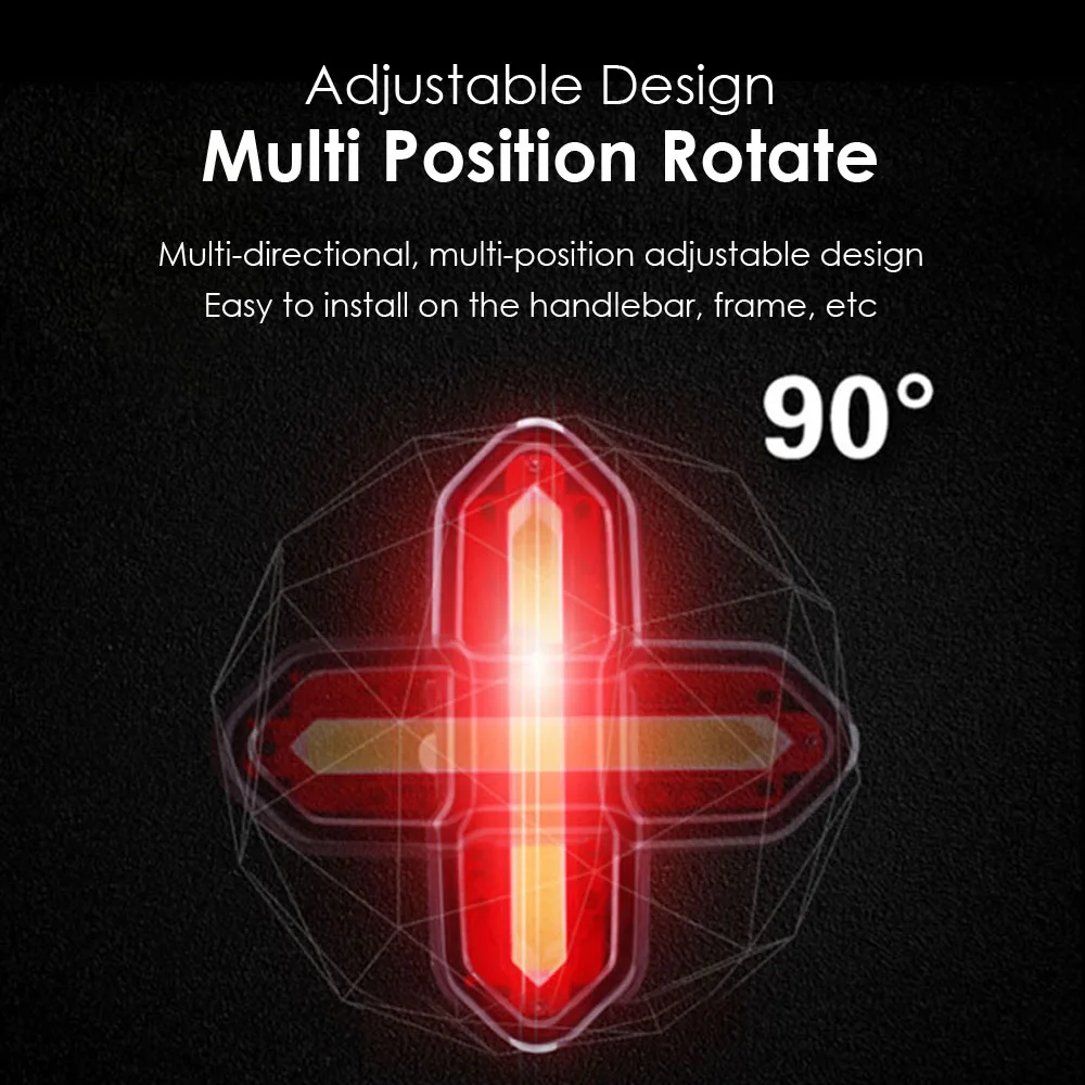 Perfect Rear Bike Light Bicycle Lights Seatpost Luces Bicicleta Luz Farol Lanterna Led Flashlight Bisiklet Lamba USB MTB Cycling 3