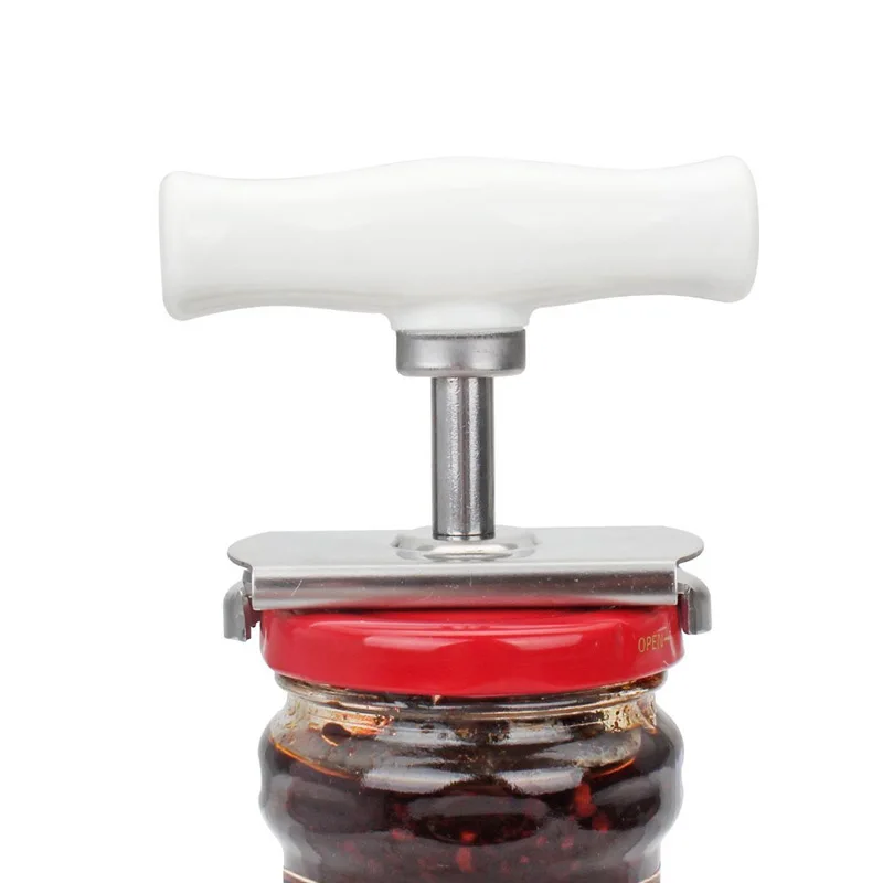 Adjustable Professional Gripper Jar Opener Stainless Steel Lids Off Jar Opener Bottle Opener