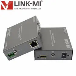 LINK-MI EX70-4K2K HDBaseT технических 70 м HDMI сигнала изображения удлинитель с ИК/RS-232/3D 4 К X 2 к/poc одна Сторона питания