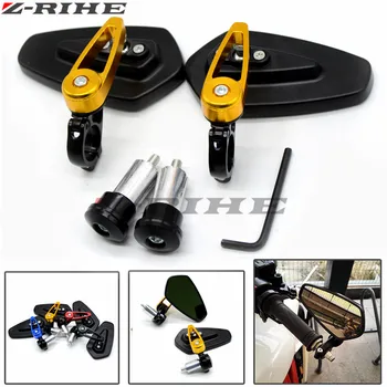 

HOT rearview Side mirror motorcycle rear view mirror motorcycle rearview mirror FOR KAWASAKI Z250 Z750 Z800 Z1000 ZR800 ZRX1200