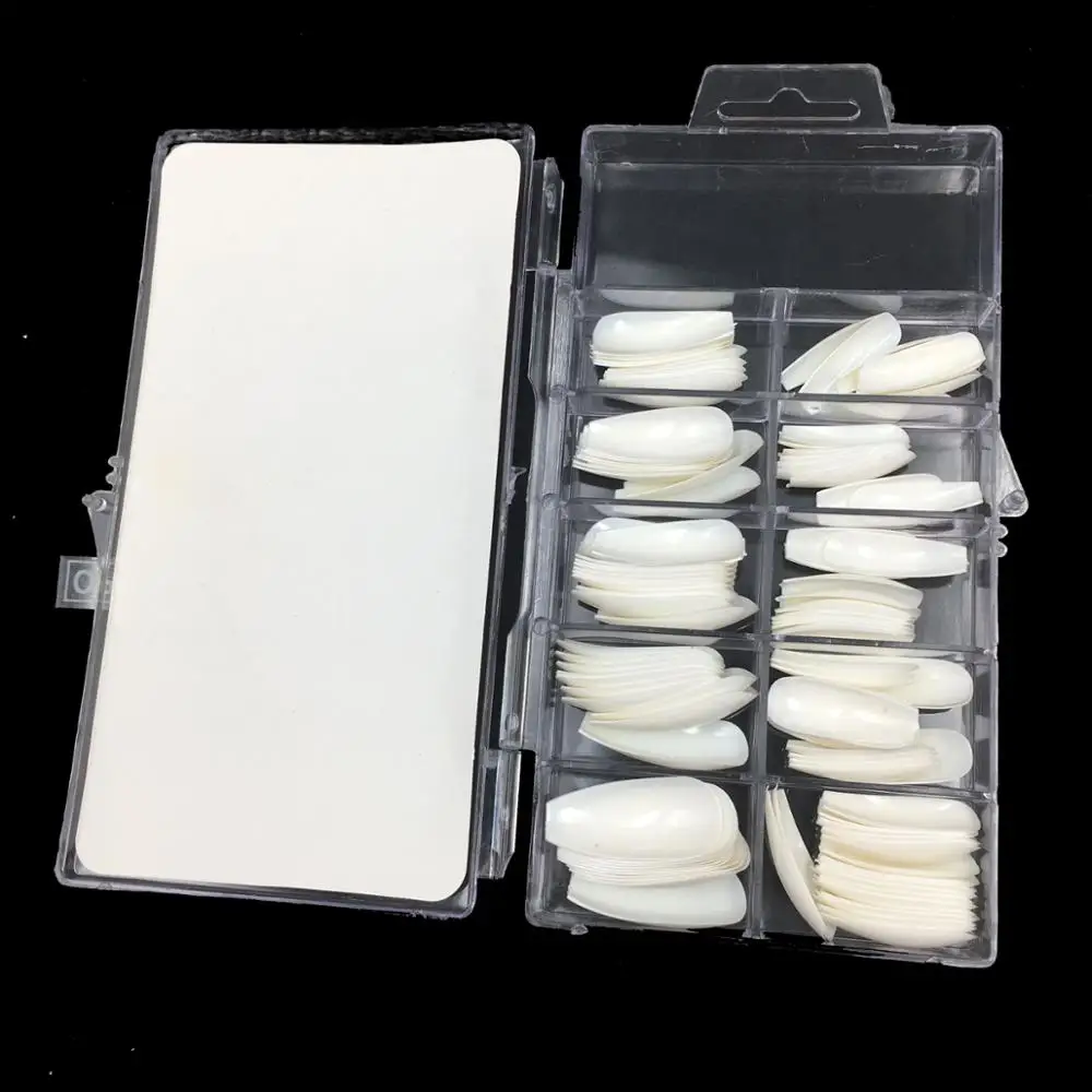 

120Pcs/Set False Nail Ballerina Nails Tips Coffin Shape Full Cover False DIY Nail Art Tips Decoration Manicure Tips Tools