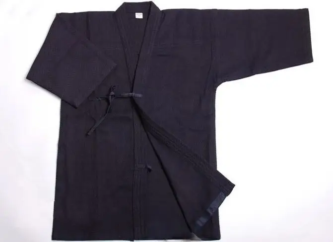 

2color pure cotton UNISEX martial arts hakama Kendo uniforms tops kung fu jacket hapkido suits