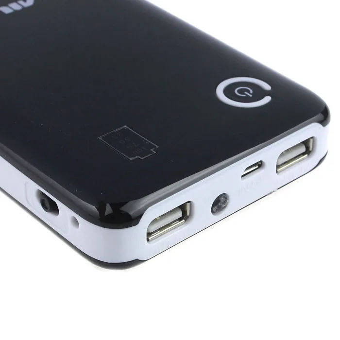EPULA Универсальный 5 в 2 А двойной USB выход 4x18650 Внешний аккумулятор Аккумулятор Чехол-держатель