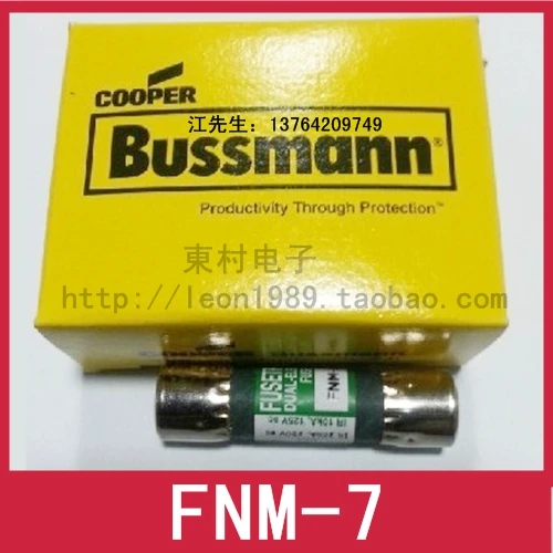 [SA]US Cooper Bussmann fuse FUSETRON FNM-7 FNM-6 250V--10PCS/LOT | Обустройство дома