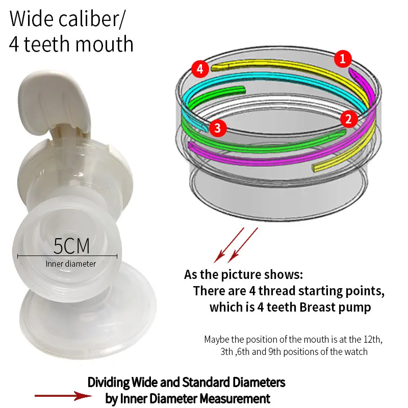 Breast milk storage bag connector convenient for breast pump accessories electric manual breast pump be applied adapter clip