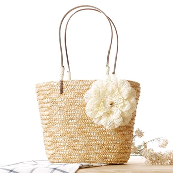 

Free Shipping New Fashion Women Straw Woven Handbag Bohemia Beach Bag Ladies Handbags Tote Bag sac a main femme de marque