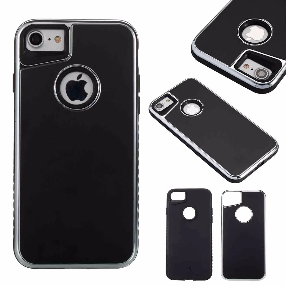 New Arrival Luxury PC Back TPU Case For iPhone 6 6S Plus Hard Shell + Frame Hybrid Armor Cover 7 |