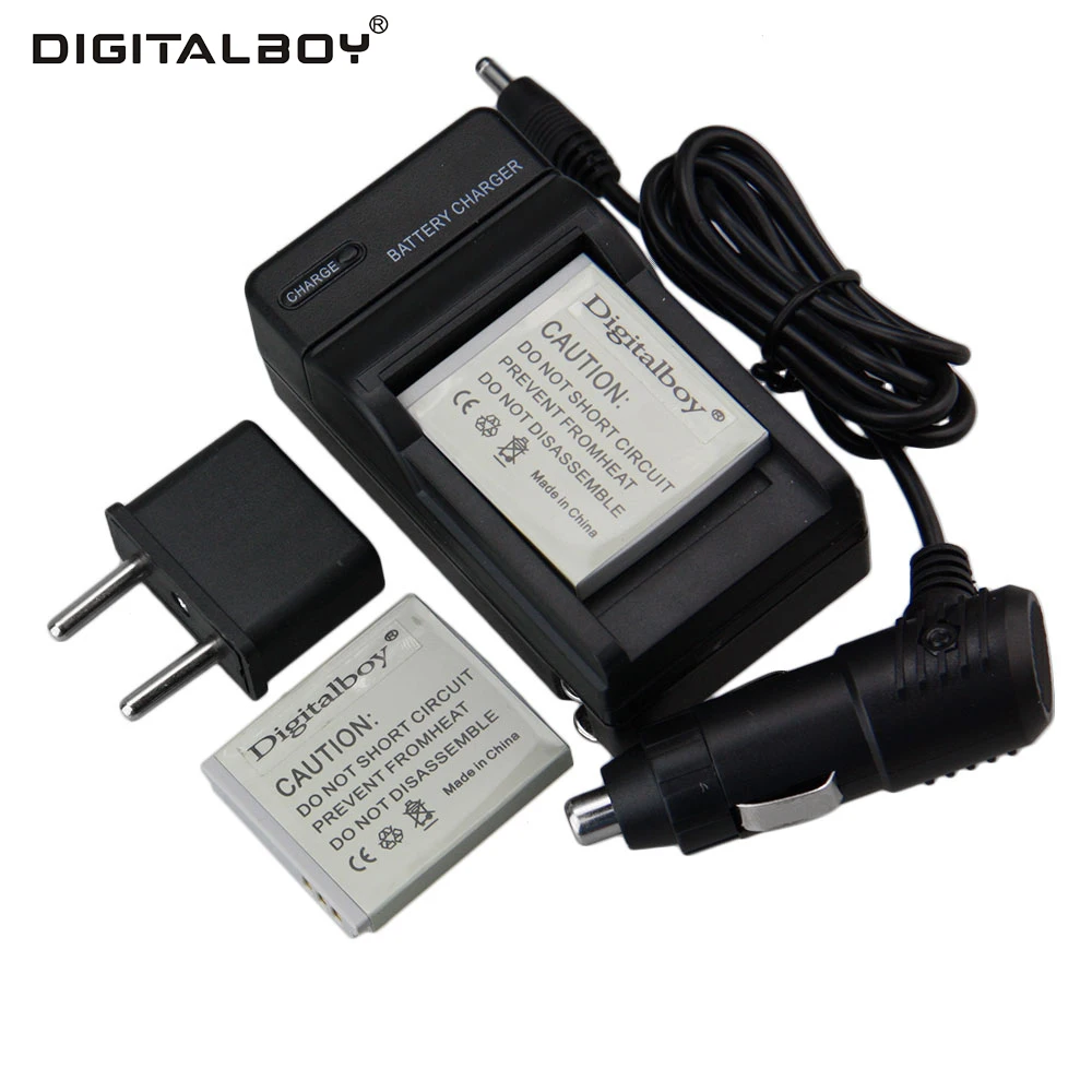 Hot 2PCS Battery +Charger NB 4L NB 4L NB 4lL Rechargeable Camera