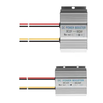 

VODOOL Car Power Inverter Waterproof Automobiles Car DC 12V to DC 24V Step Up Converter Regulator Power Inverter Car Accessories