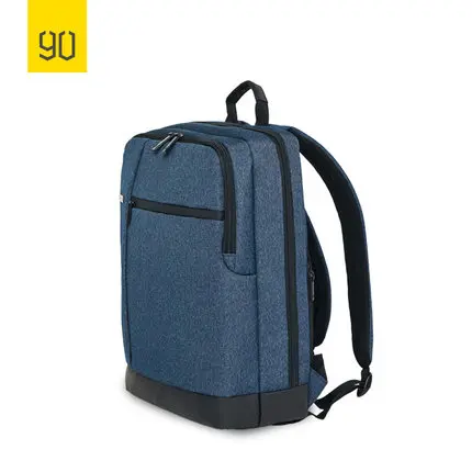 Дизайн Xiaomi Mijia Youpin 90 минут Классический Повседневный и деловой рюкзак для путешествий водонепроницаемый рюкзак для отдыха 3 цвета - Цвет: Blue