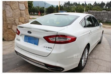 ABS car Spoilers tailplane sports big tailplane water pipe Primer Unpainted wing for Ford Fusion 2013 2014