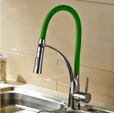 Us 106 33 3 Colours Kitchen Faucet Hot And Cold Stretching Kitchen Sink Basin Faucet Chrome Rotated Dish Basin Faucet Mixer Water Tap In Kitchen