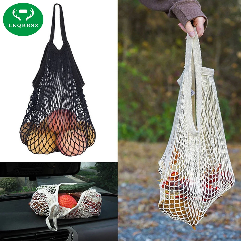 حقيبة نسائية صغيرة حقيبة التخزين قابلة لإعادة الاستخدام البقالة شبكة سميكة أكياس للماء الشاطئ لعب الاطفال حقيبة التخز