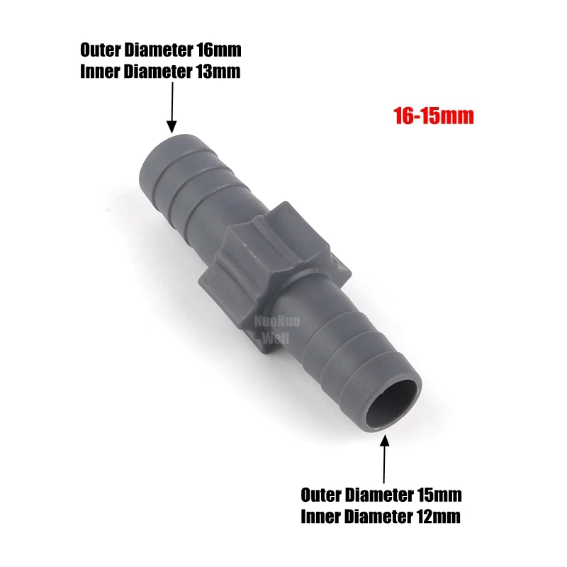 1 шт. 20 16 14 мм до 17 15 12 мм адаптер переменного разного диаметра. Шланг пагода соединение гардер орошения аквариума насос соединитель трубы