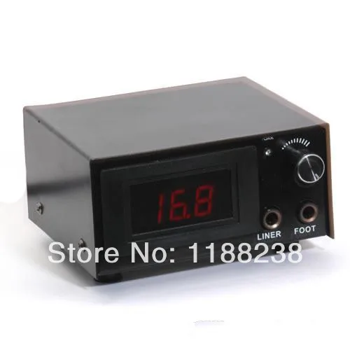 

Professional Newest Dual Digital LCD Power Supply Tattoo Power Supply for tattoo machine gun kit high quality free shipping