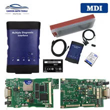 Лучше всего подходит для G-M MDI множественный диагностический интерфейс MDI SQU WI-FI карты мульти-Язык obd2 диагностический сканер с программным обеспечением HDD