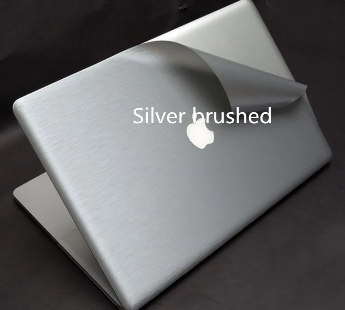 Ноутбук углеродного волокна виниловая кожа Наклейка Обложка для нового hp ENVY x360 13M-AG0002DX AG0001DX AG0502NA AG0007AU 13,3" - Цвет: Silver brushed