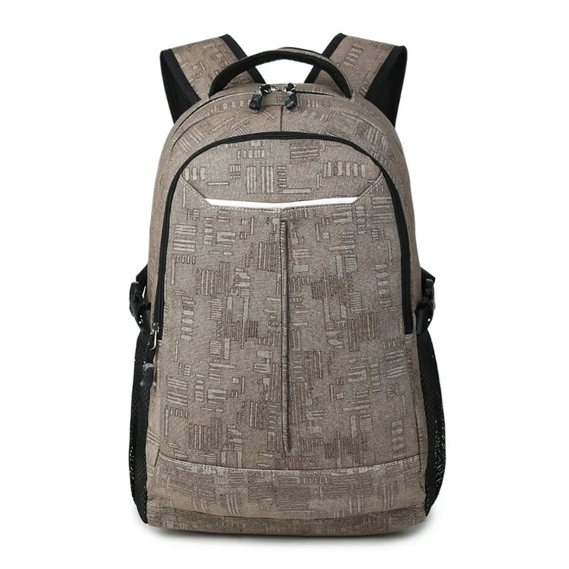 

New Fashion Men's Backpack Bag Male Canvas Laptop Backpack Computer Bag high school student college student bag male