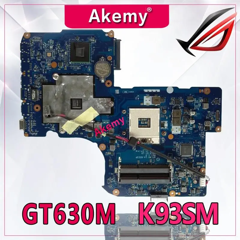 Akemy QCL90 LA-8223P REV: 1.0 محمول اللوحة الأم ل ASUS K95VJ K95VM K95V K95 اختبار اللوحة الأصلية GT630M