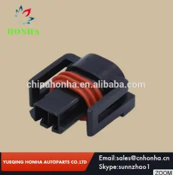 

Бесплатная доставка, 100 шт./лот, 2 Pin/Way, Автомобильный Электрический всепогодный разъем, Впускной датчик воздуха, штепсельная Вилка для Namz типа Delphi 12162215