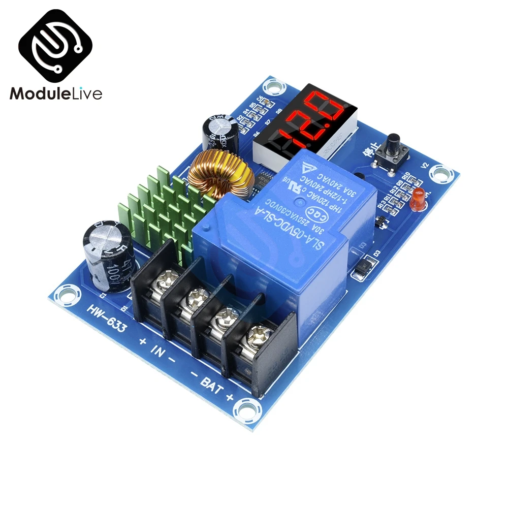 XH-M604 Lead-acid Battery Charging Controller 6-60V Protection Board switch 12V 