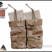 Emerson модульный Открытый Топ Двойной подсумок для 5,56 военный Пейнтбольный боевой шестерни Мультикам Arid EM6354MCAD