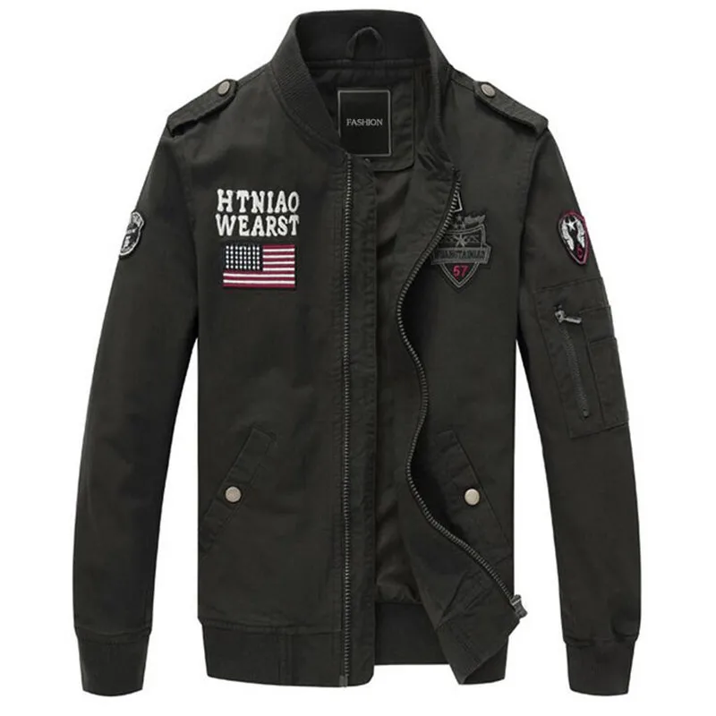 New arrival Winter Mens army soldier bomber Jacket Washing cotton Air force one jacket men Autumn jacket and coats Plus size 4XL New arrival Winter Mens army soldier bomber Jacket Washing cotton Air force one jacket men Autumn jacket and coats Plus size 4XL