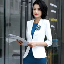 Работа Офисные женские туфли под платье; комплект одежды из 2 предметов элегантный Для женщин пиджак+ платье-футляр длинные шелковые платья Форма спецодежды OK220