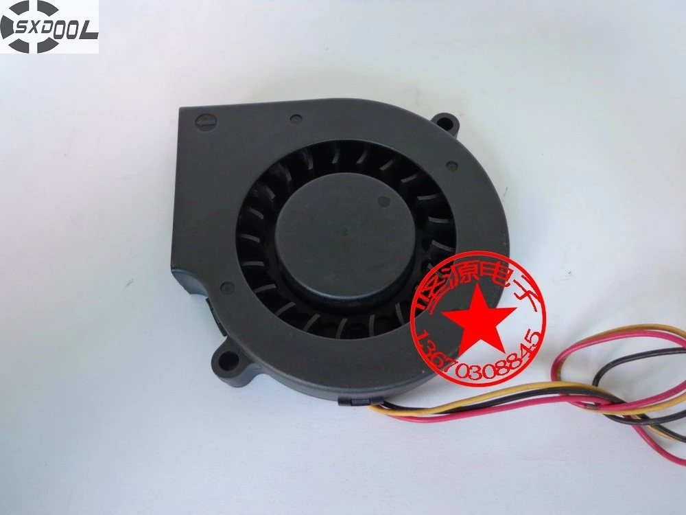 SXDOOL B127515BU 12V 0.80A 1U CPU fan blower 7CM 7515in Fans & Cooling
