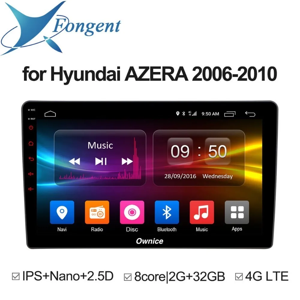 

for Hyundai Azera 2006 2007 2008 2009 2010 Car System Intelligent Multimedia DVD Radio Player Android Unit Computer TPMS DVR PC