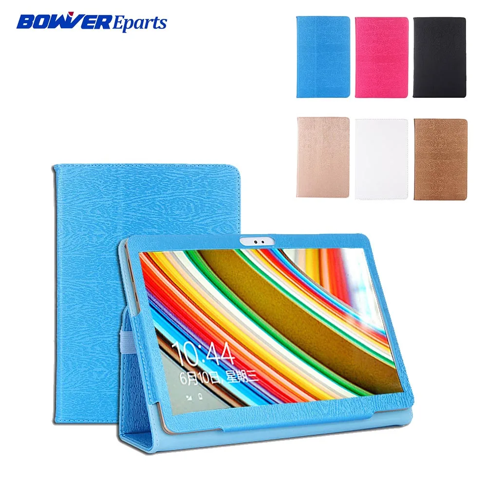 

PU Leather Cover for IBOWIN M130 MTK6580 Quad core 10.1inch tablet Folio Stand Case