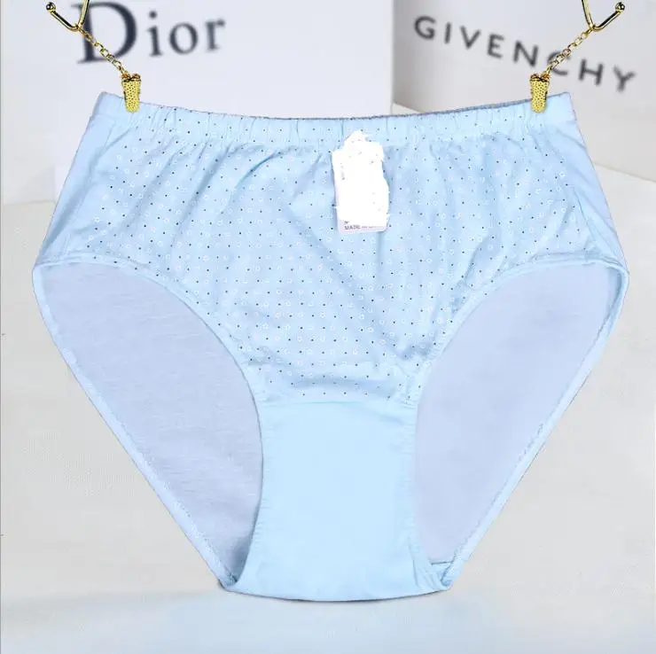 

KJA170 4XL-7XL Women's Cotton Underwear Knickers Female Big Size Loose High Size Breathable Panties Calcinhas Para Mulheres
