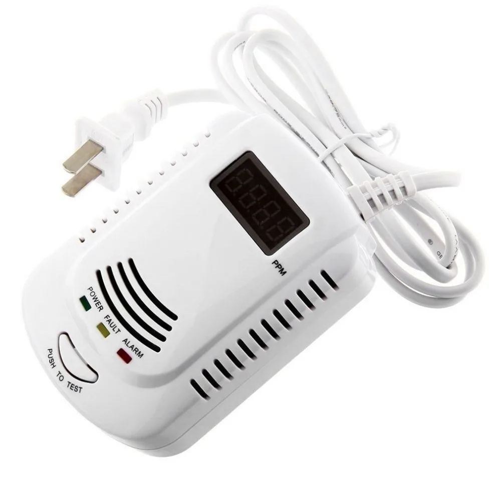 

1pcs Smart Voice Gas Alarm System Household Leakage Detector Sensor Home Kitchen Security Alarm Sensor High Quality