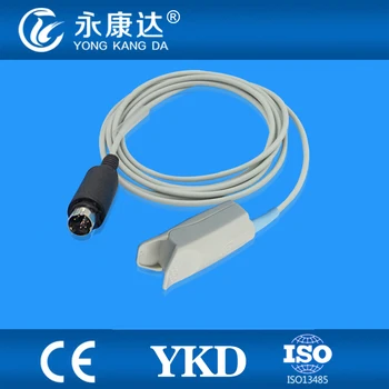 

Free Shipping for BIOSYS 6Pin Reusable Adult Finger Clip SpO2 Sensor Probe,3M