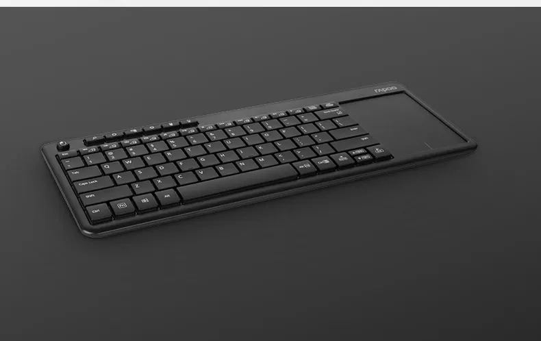 Rapoo K2600 2,4G беспроводная сенсорная клавиатура тонкая клавиатура с большой сенсорной панелью для Smart tv/ноутбука/компьютера/планшета