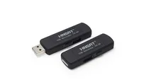 5pieces FreeShipping 09 4GB USB Disk Digital Audio Voice Recorder One Button Voice Activated Sliding USB Connection