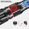 USB Charging High-end LED Flashlight Surrounding COB lamp + Tail magnet design Support zoom 4 lighting modes Waterproof Torch ► Photo 3/6