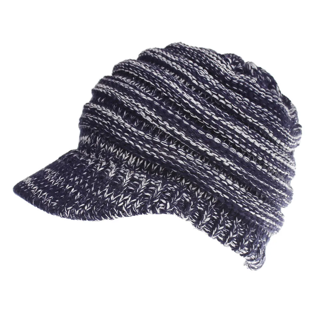 BUTTERMERE черная грязная шапка Beanie женский хвостик вязаные шапки для осенне-зимнего сезона шапки женские мягкие вязаные шапки теплые