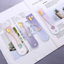 1 шт. металлическая Закладка милый чехол держатель книги Bookmarks для книг канцелярский школьный офисный поставка Escolar Papelaria