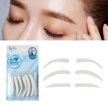 3 пар/уп. смешанные формы для бровей, натуральная пудра для макияжа бровей, штамп для бровей, палитра теней, инструменты для определения макияжа, набор для макияжа