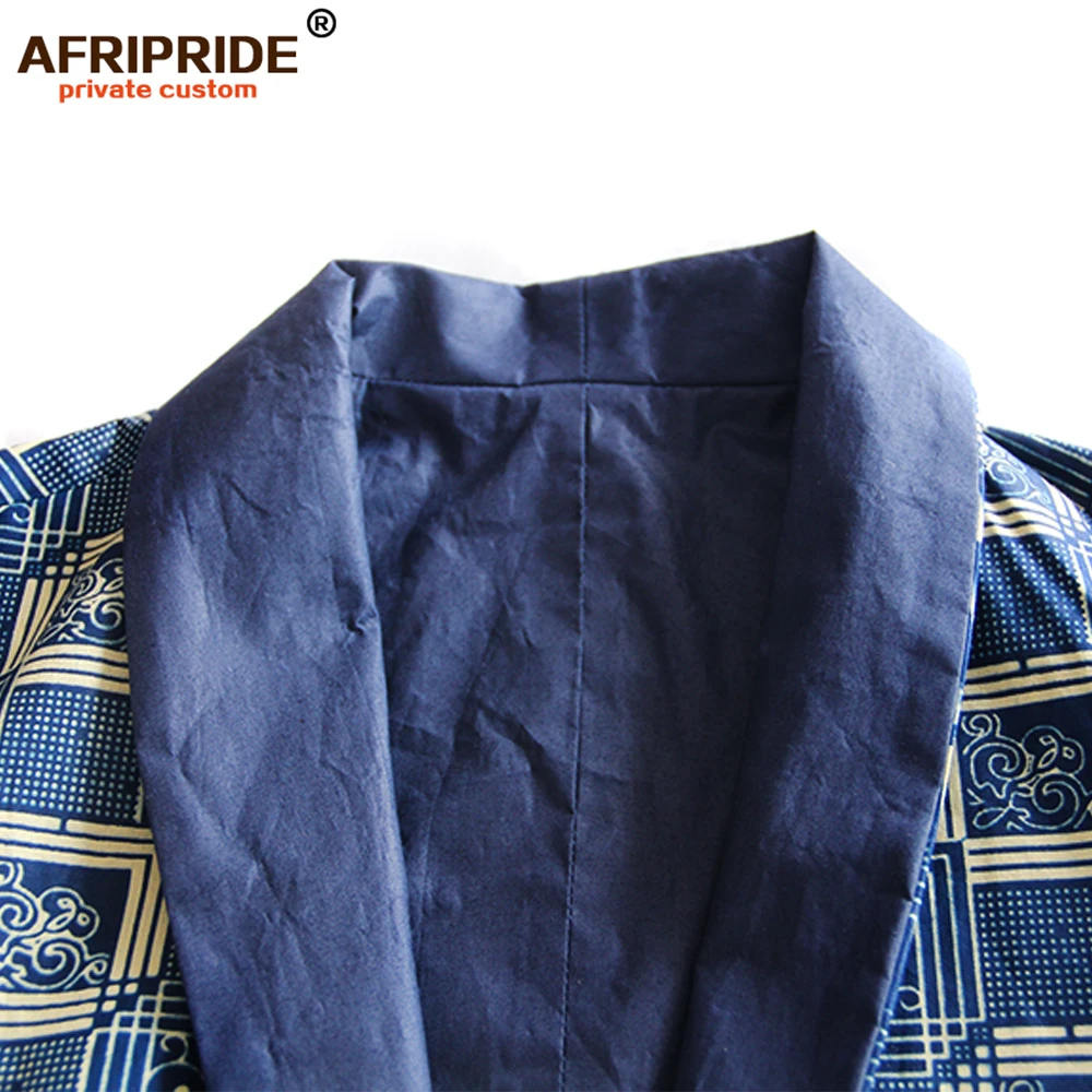 2018 spring&autumn africa print casual suit for men full sleeve reversible jacket+full length straight pants men's set A1816003 2018 spring&autumn africa print casual suit for men full sleeve reversible jacket+full length straight pants men's set A1816003