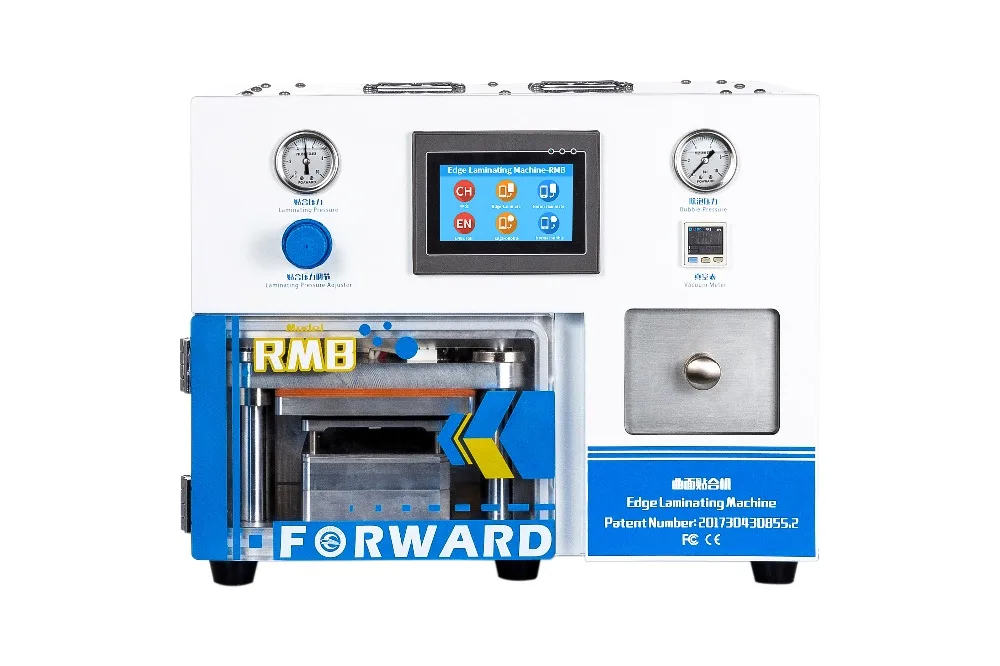  Newest 5 in 1 strong power 1200w OCA laminating remove bubble machine with vacuum pump and aircompr