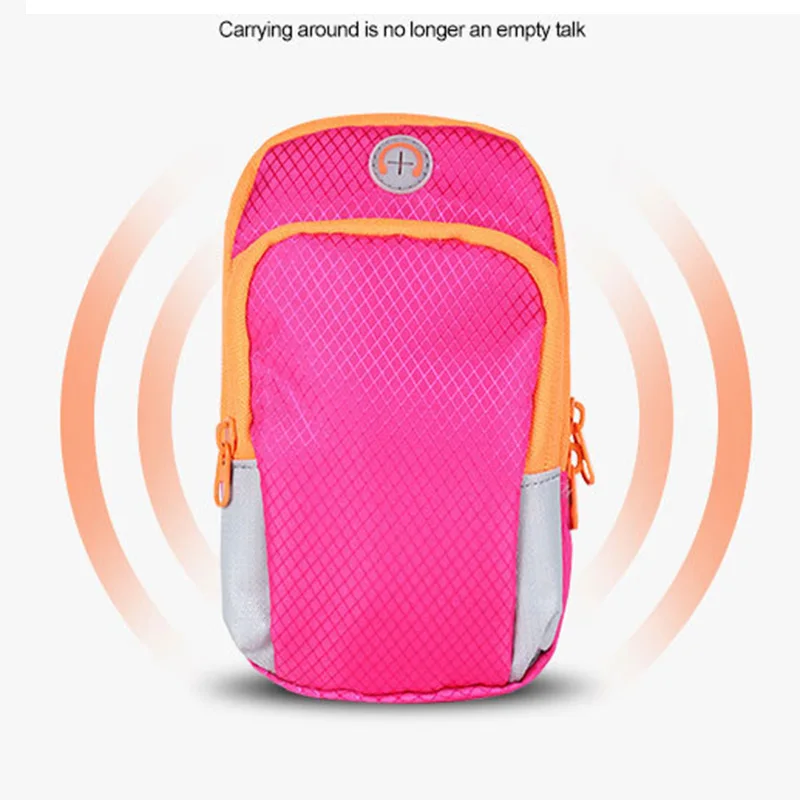 Спортивная сумка 5,5 дюймов для бега, спортзала телефона спортивные перчатки без пальцев, на открытом воздухе нейлон