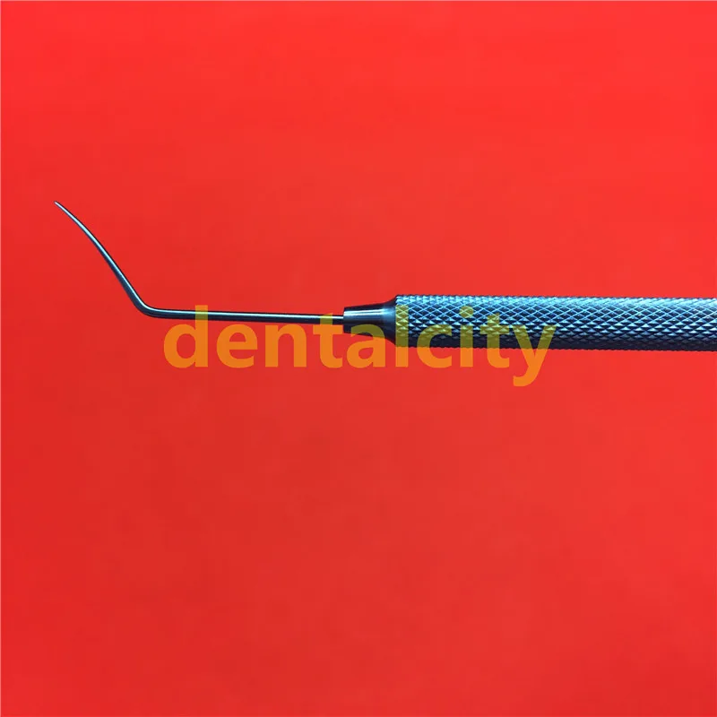 

New 0.7mm Titanium Repositor Synechiae Spatula,Semi-sharp tip ophthalmic eye instrument