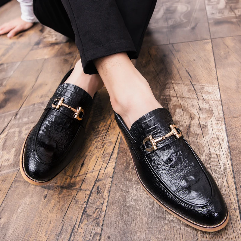 designe snake skin formal leather men shoes italian luxury brand evening party male footwear dress wedding brogue oxford for men (7)