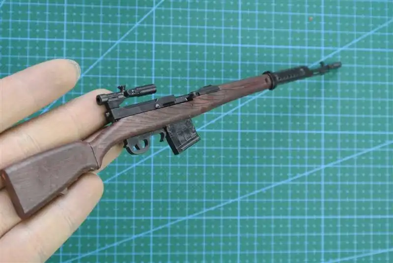 1:6 SVT-40 винтовка пистолет Модель покрытием пластиковый военный аксессуары для 12 "фигурку дисплей коллекция