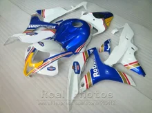 Injection molding for Honda fairing kit CBR600RR 2007 2008 blue white yellow fairings set 07 08 CBR 600RR TP01