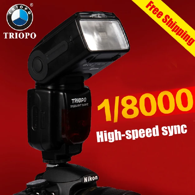 Triopo TR 981C Speedlight For Canon DSLR Camera 70D 7D / High speed