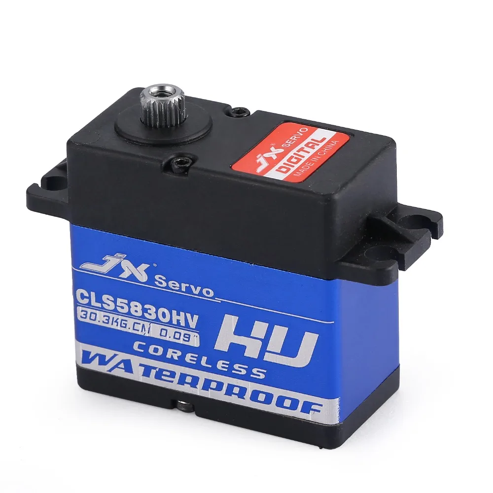 JX servo CLS5830HV 30 кг полный Водонепроницаемый HV Бессердечный металлический редуктор цифровой сервопривод для 1/5 RedCat HPI Baja 5B SS RC автомобиль Лодка робот